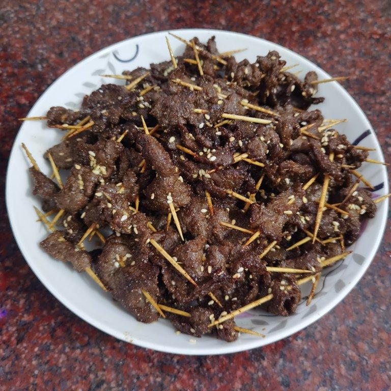 牙签牛肉