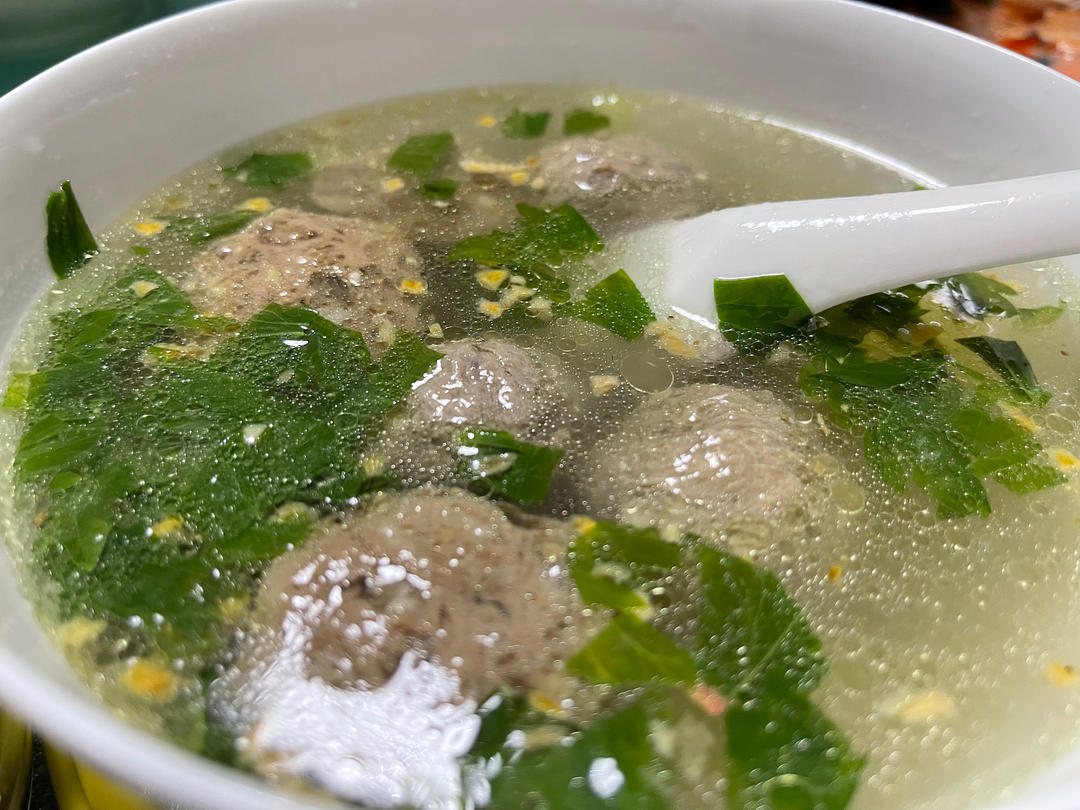 潮汕牛丸粿条汤