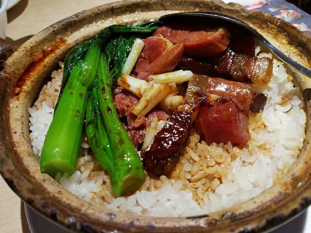 【九阳珐琅铁釜】喷香腊肠煲仔饭