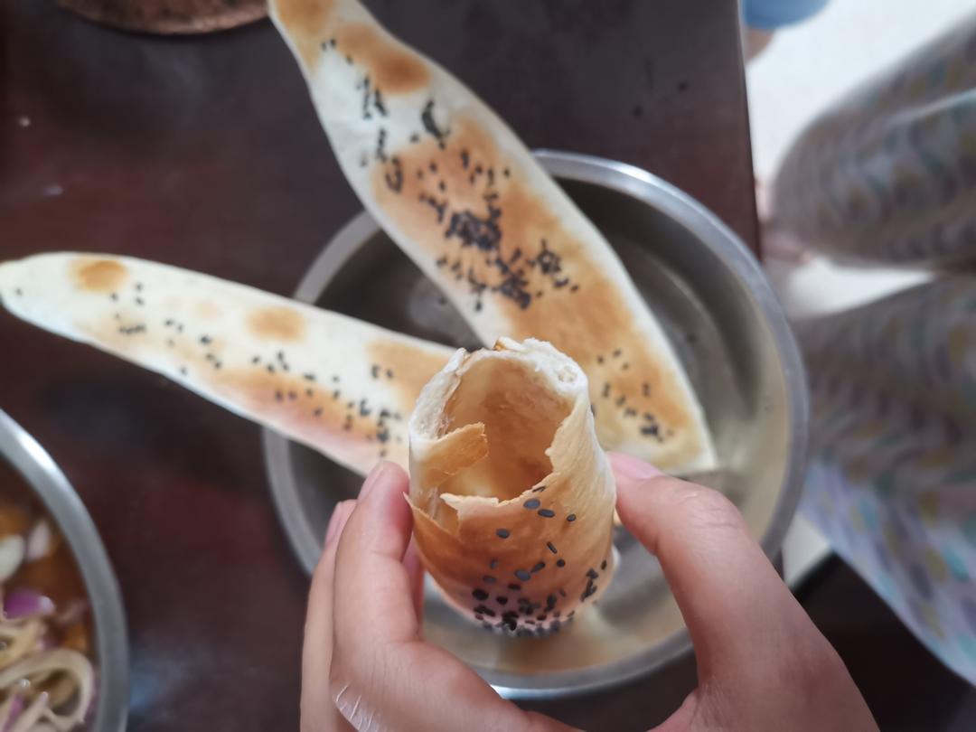 超好吃的红糖空心烧饼