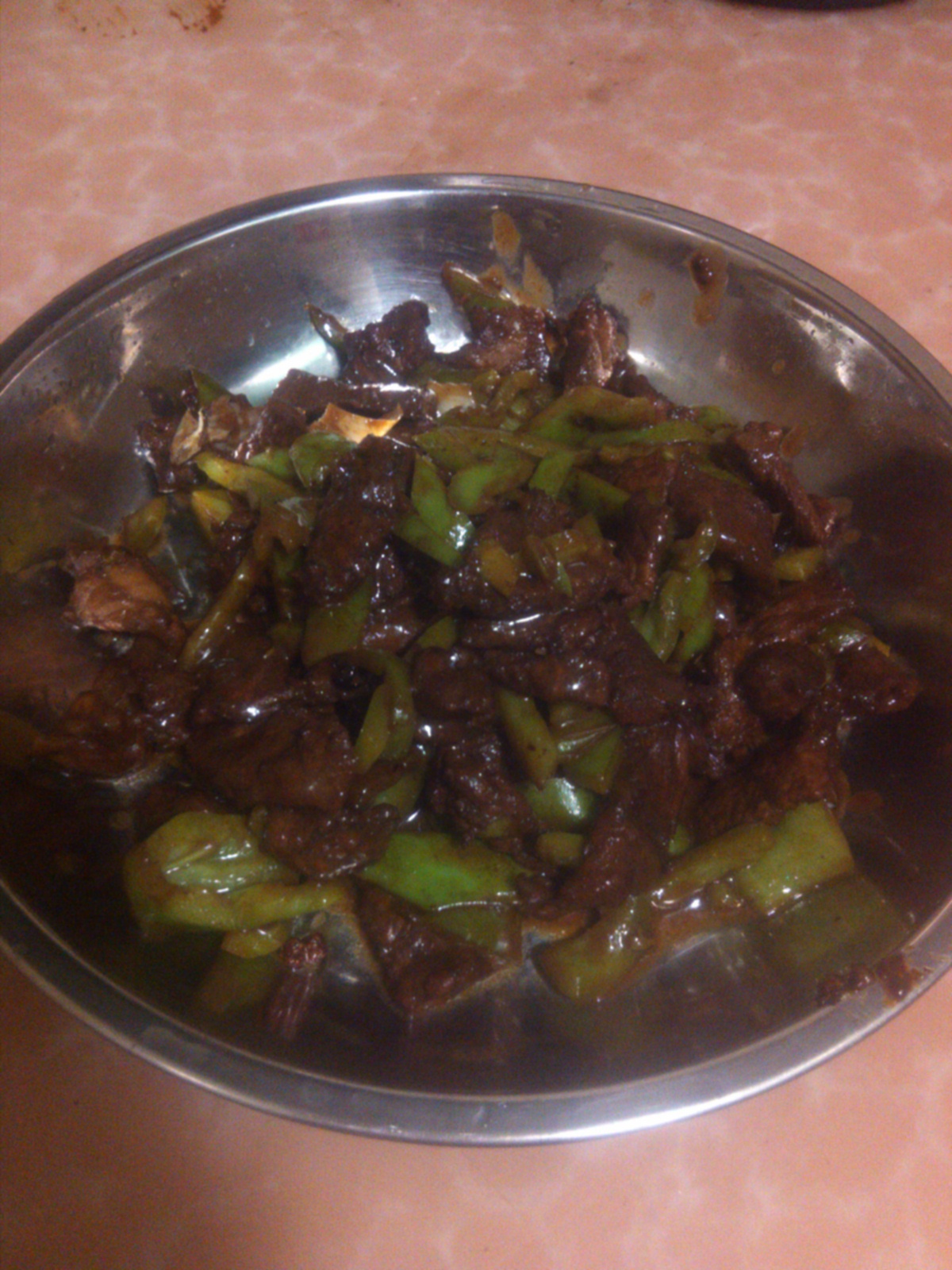 董太的私房菜--辣椒炒牛肉丝