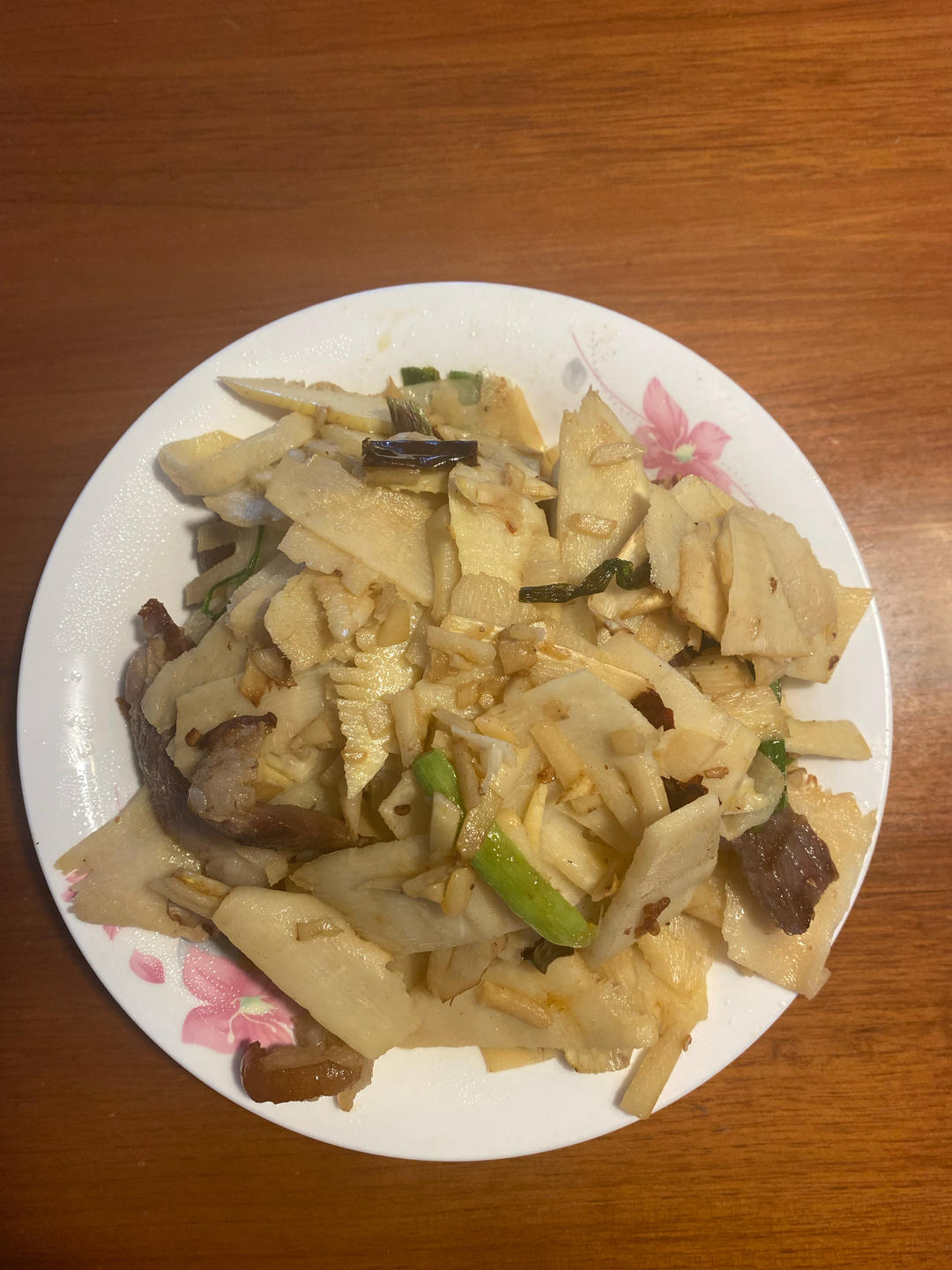 冬笋炒腊肉