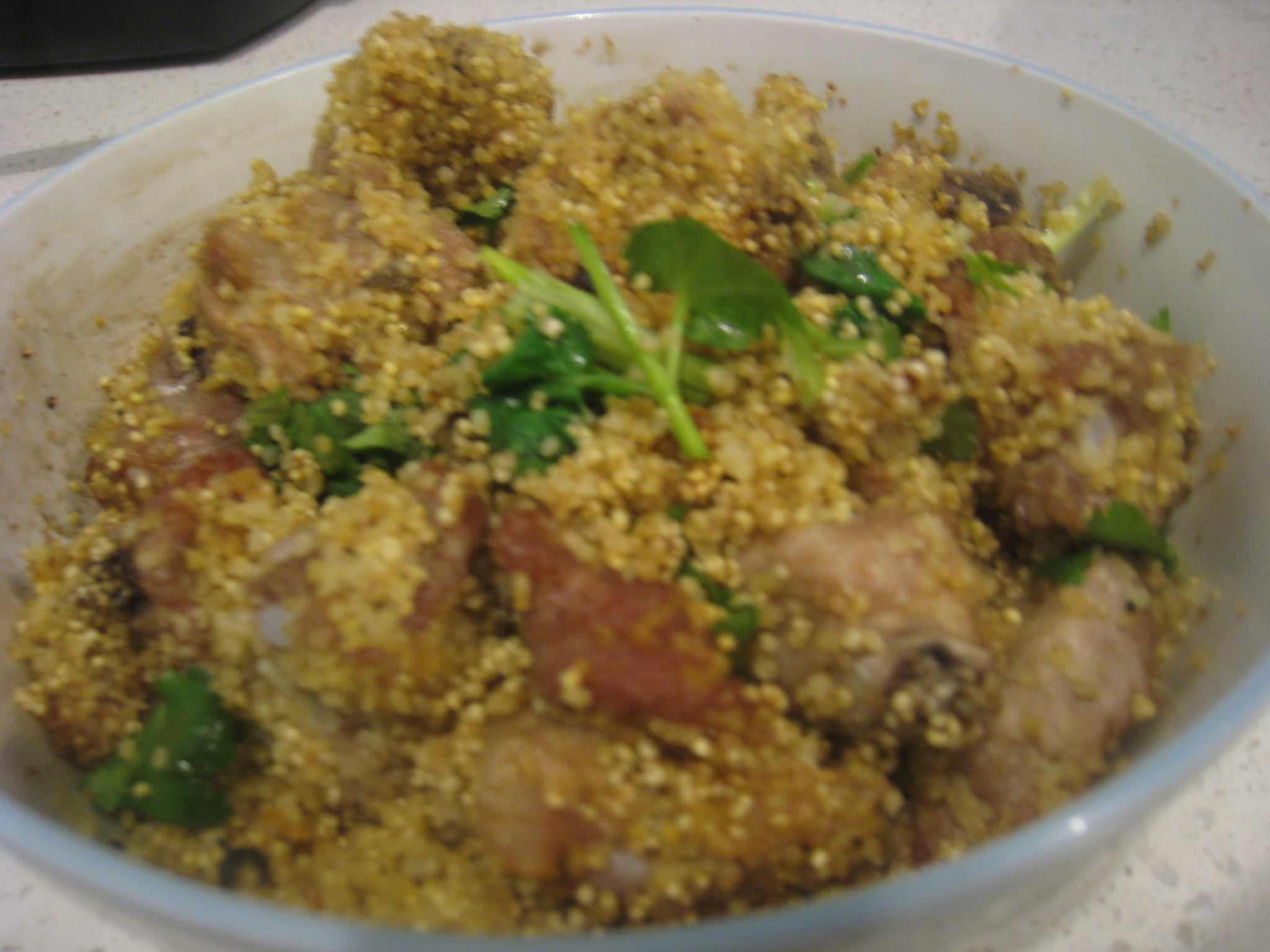 小米蒸排骨