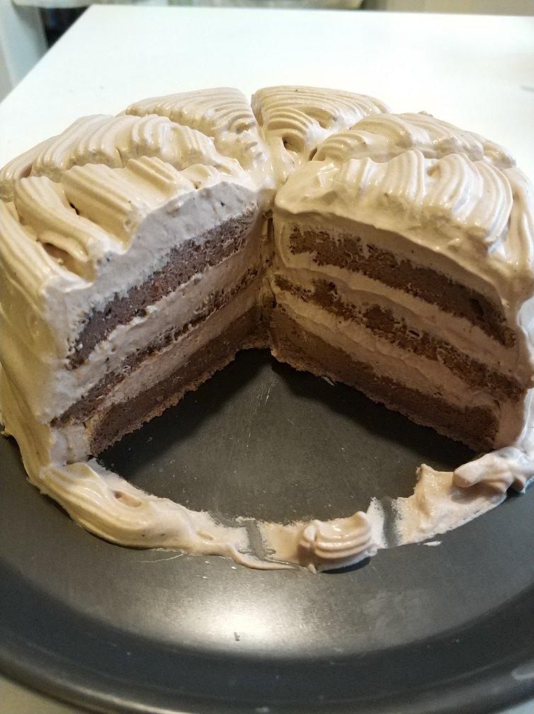 巧克力巴菲蛋糕