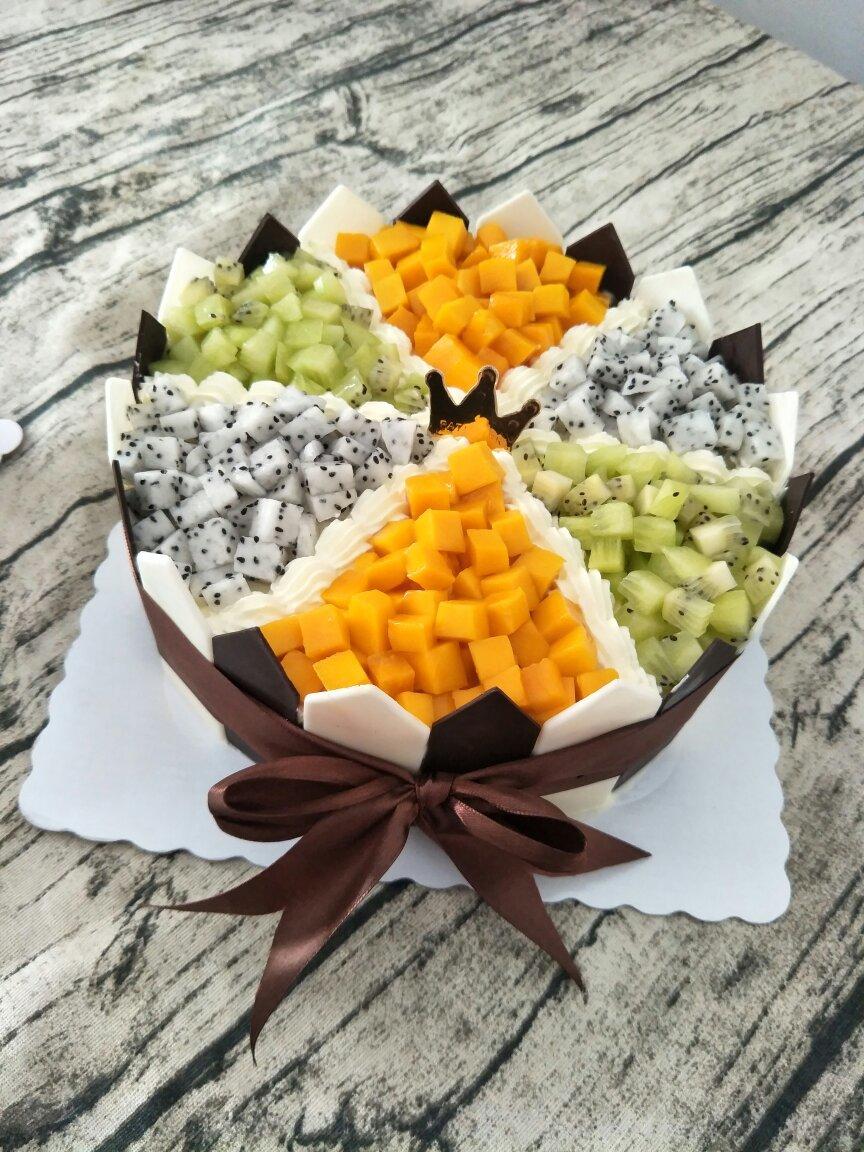 8寸水果生日蛋糕