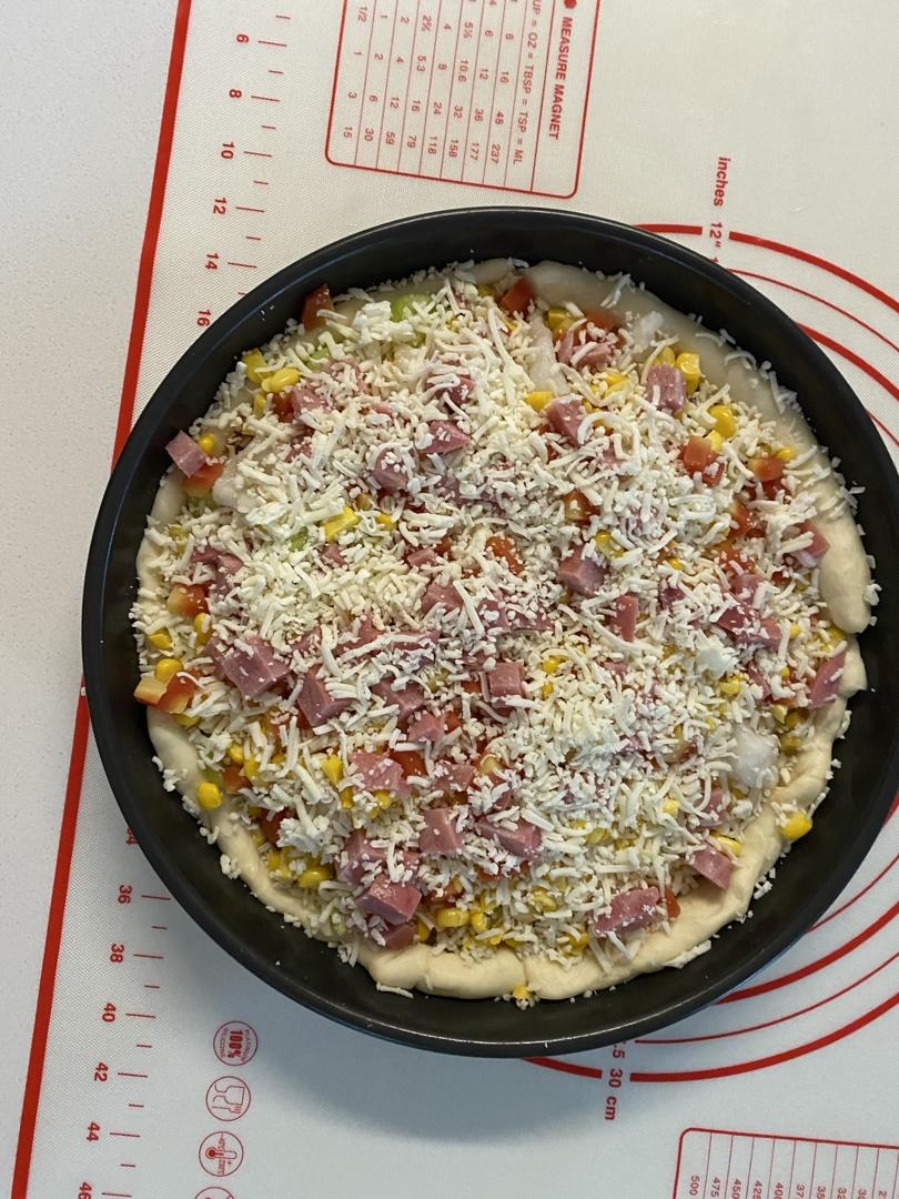 八寸披萨（附带饼皮做法）