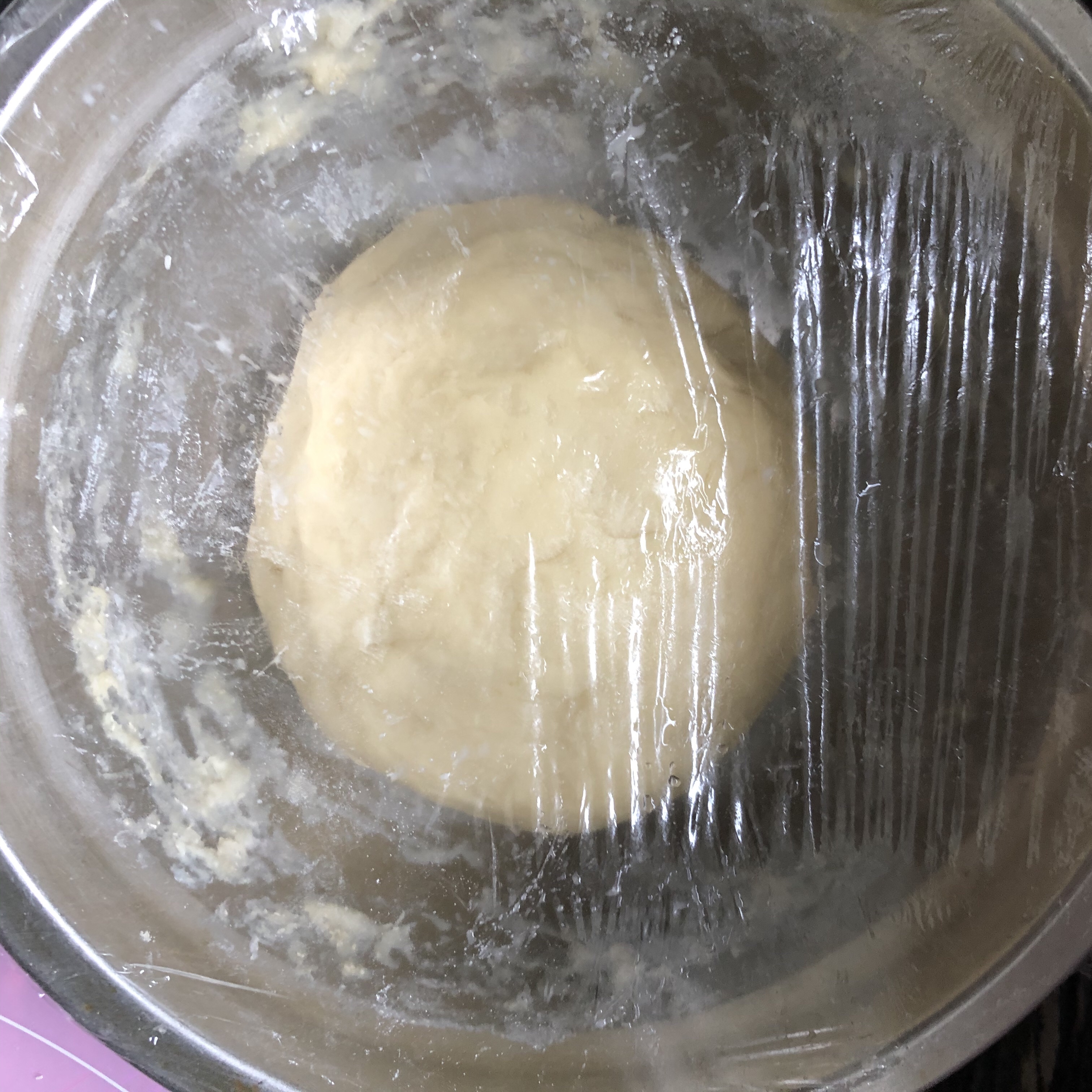 奶香味十足的椰蓉面包的做法 步骤4