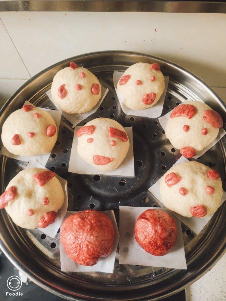 自制无油奶黄包