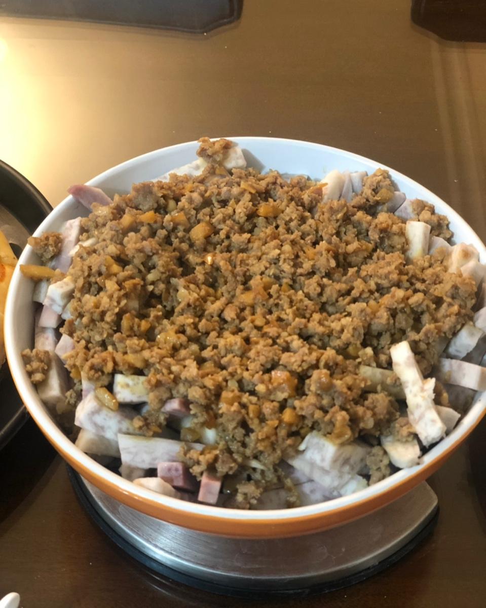 软糯可口的香蒸荔浦芋头丝