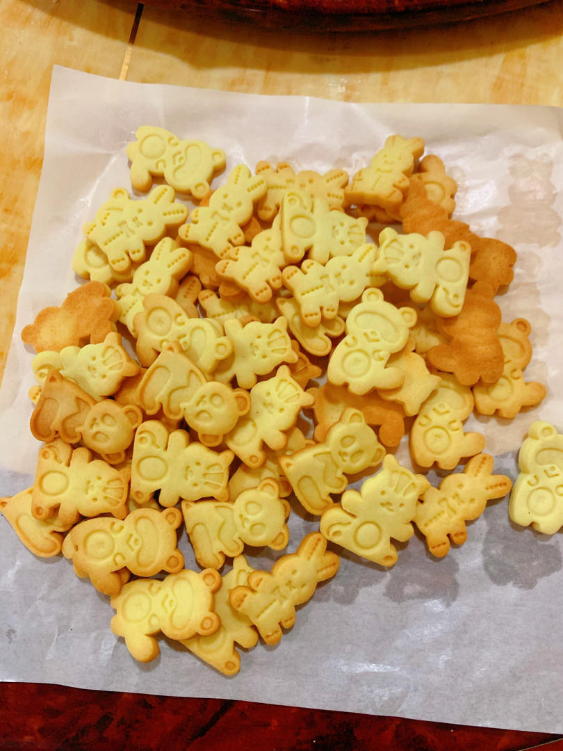 儿童卡通曲奇饼干