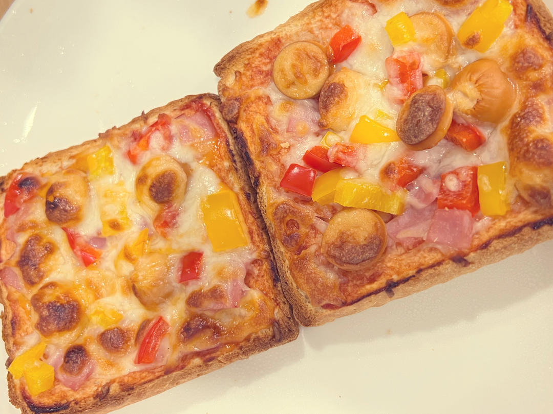 超好吃面包披萨🍕