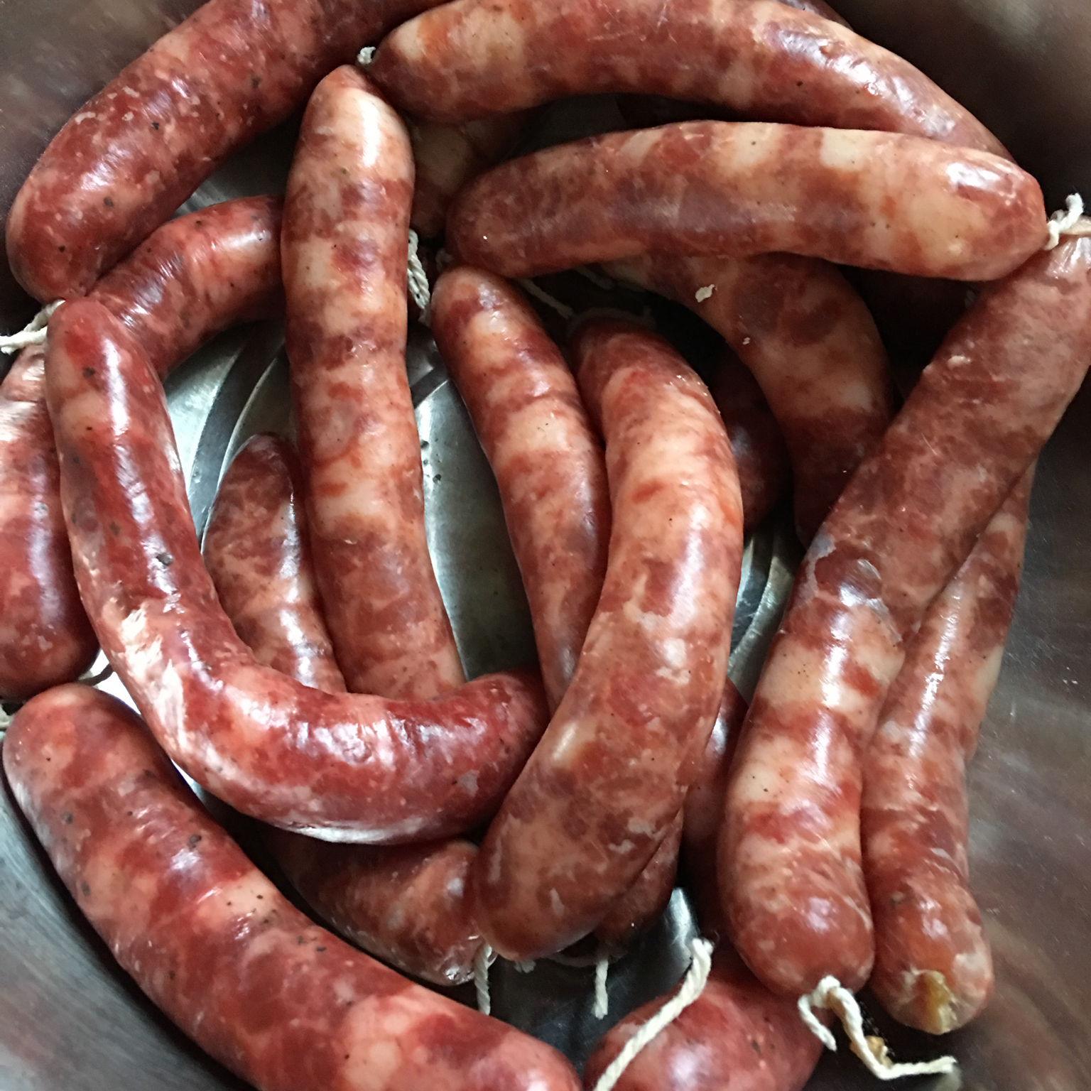 自制黑椒风味脆皮肠--多图详解手工灌肠