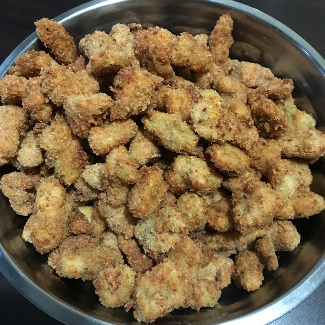 烤箱版劲爆鸡米花，非油炸