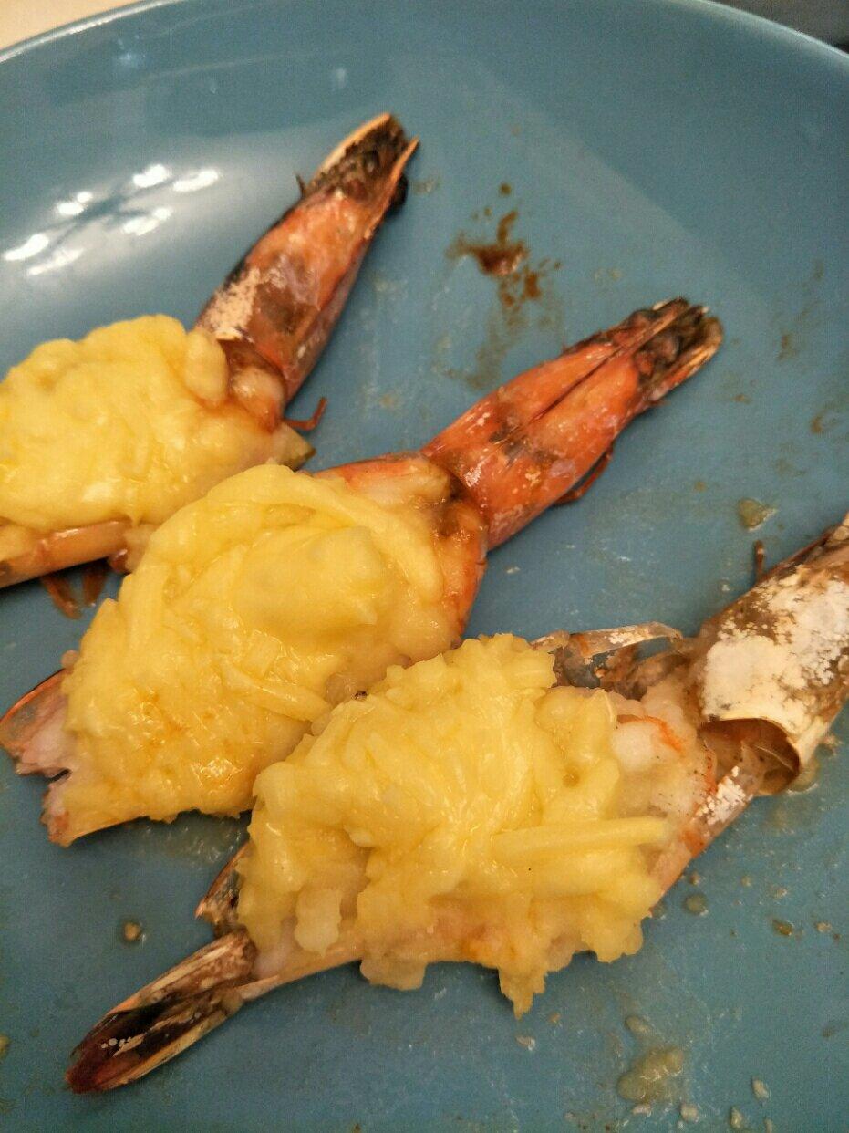 黑胡椒奶酪焗虾