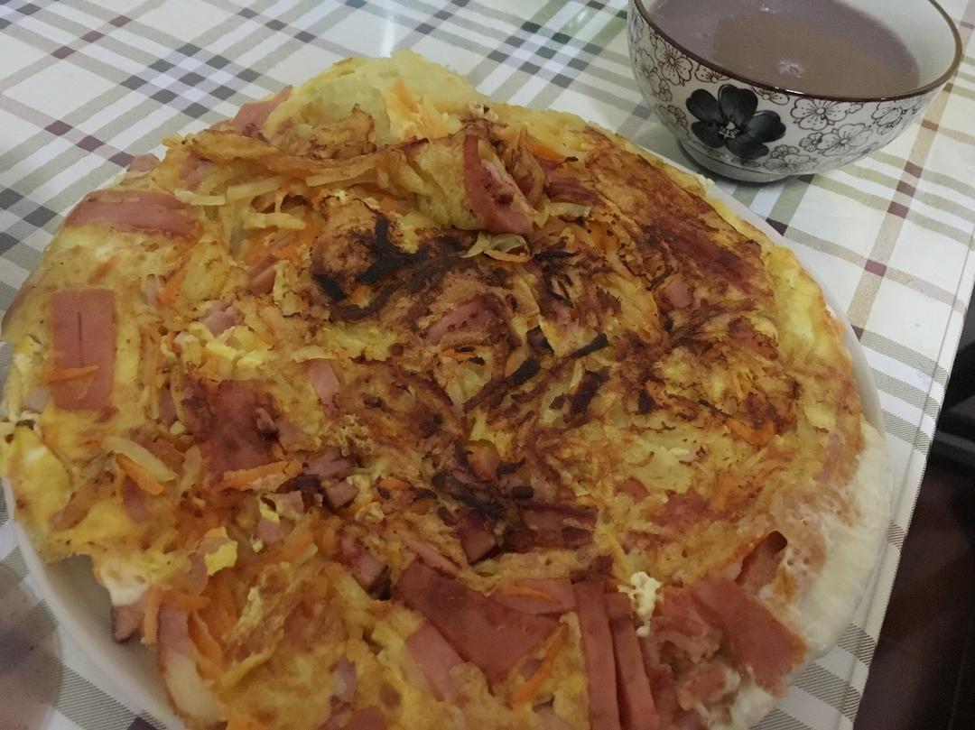 Omelet Pizza （蛋饼匹萨）