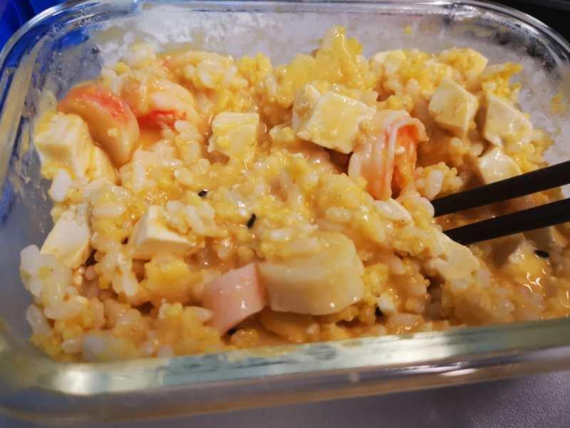 蟹黄豆腐（咸蛋黄版）