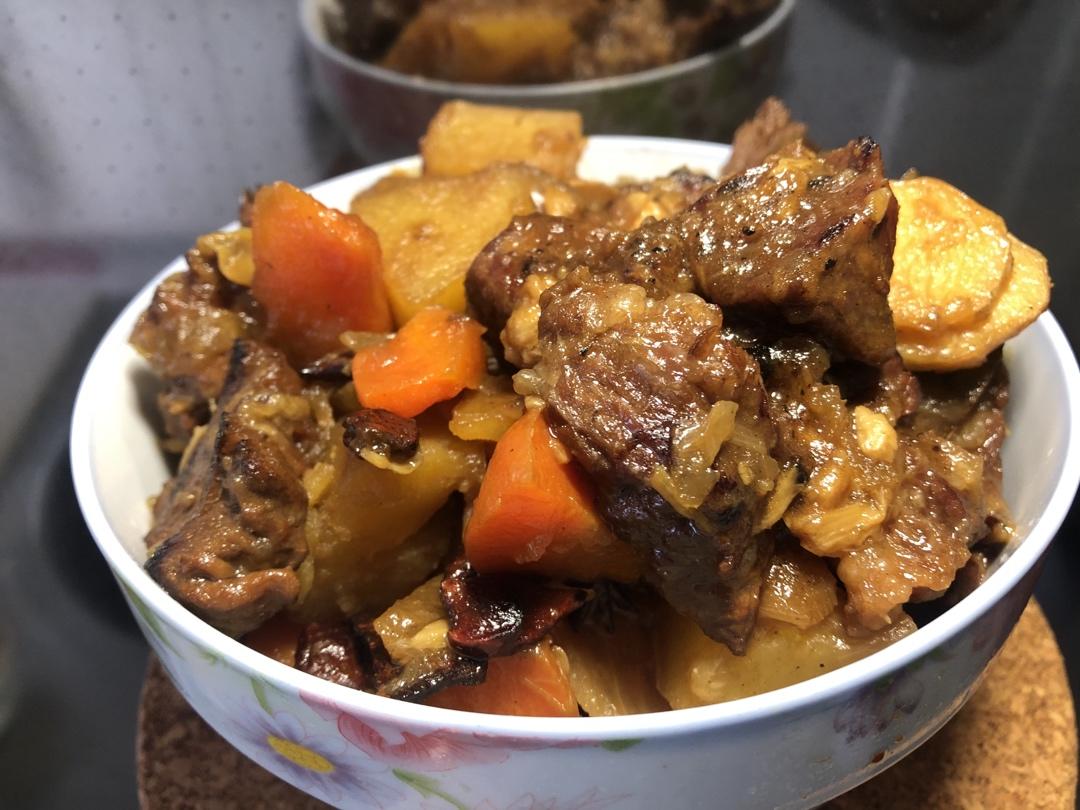番茄土豆炖牛腩