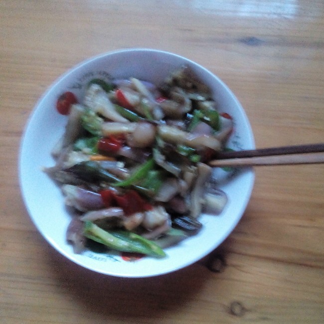 清炒茄子