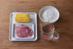 猪肉玉米肠粉的做法 步骤2