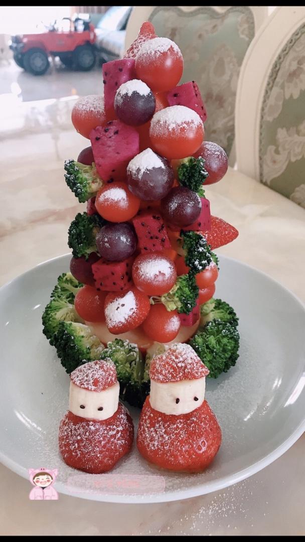 梨果盘造型。