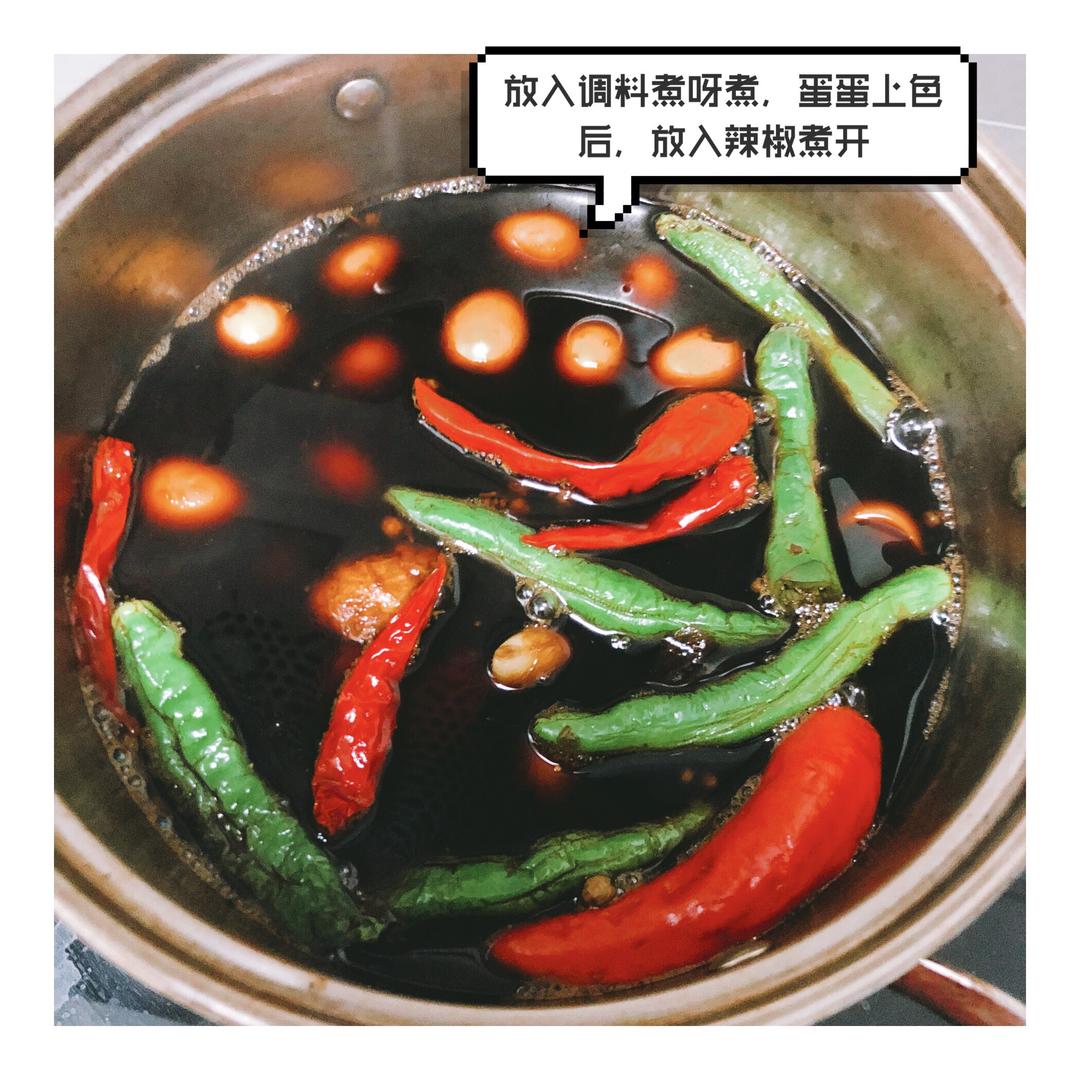 卤鹌鹑蛋（媲美良品铺子的铁蛋呀）的做法 步骤4