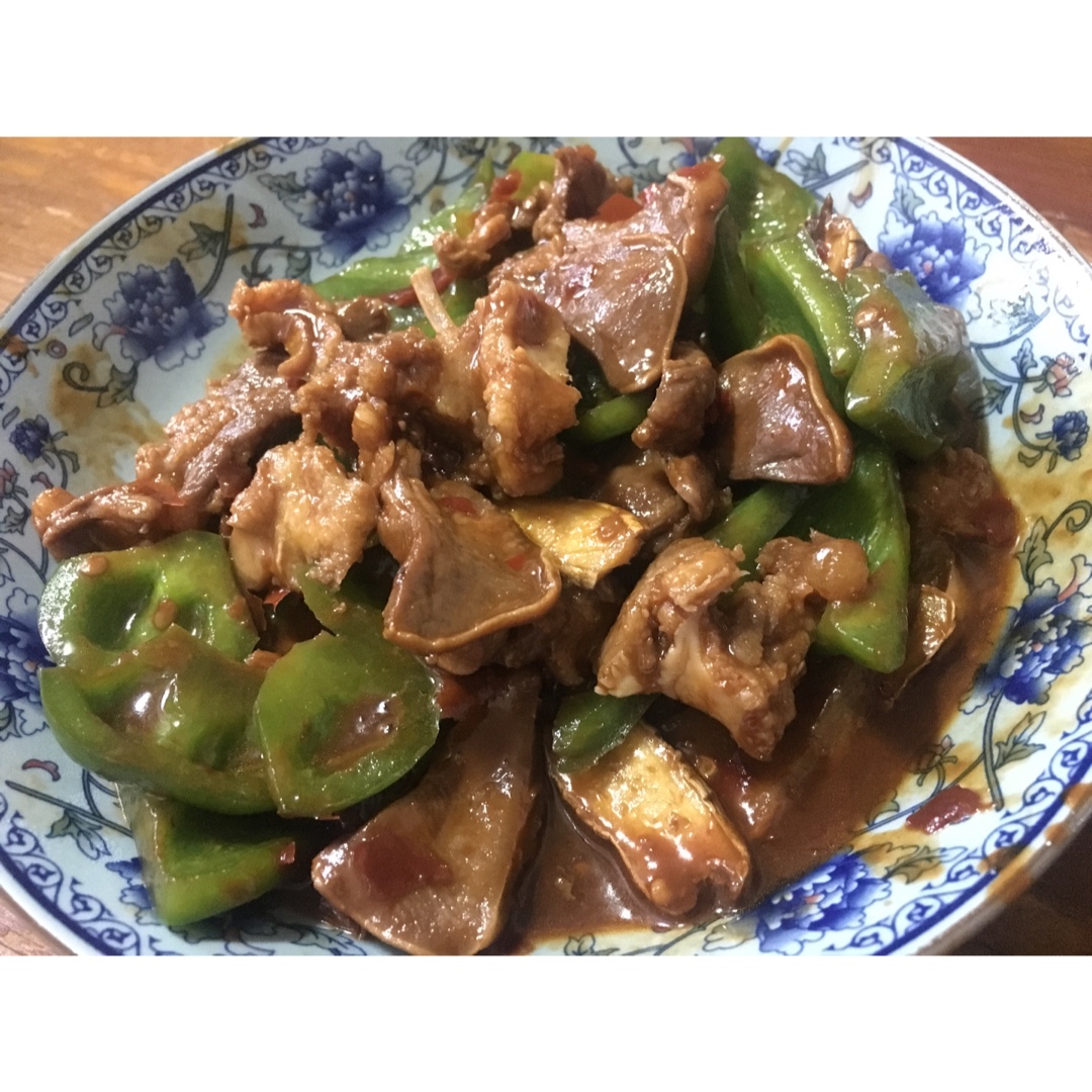 爆炒猪舌