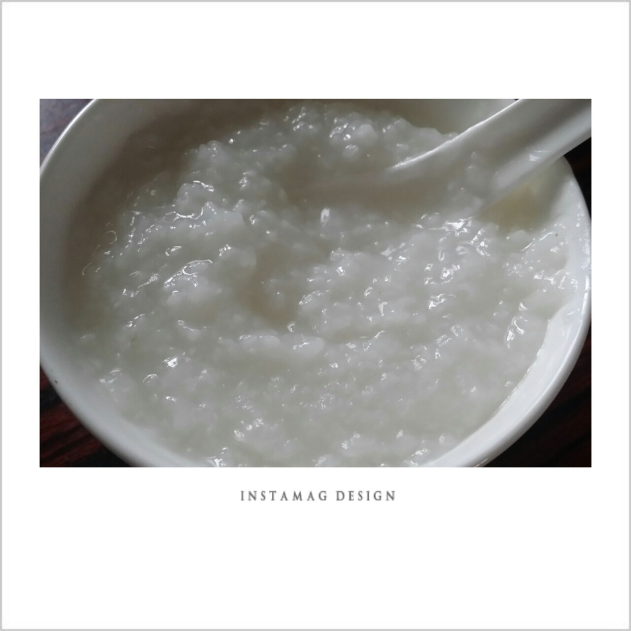 missorange做的白粥