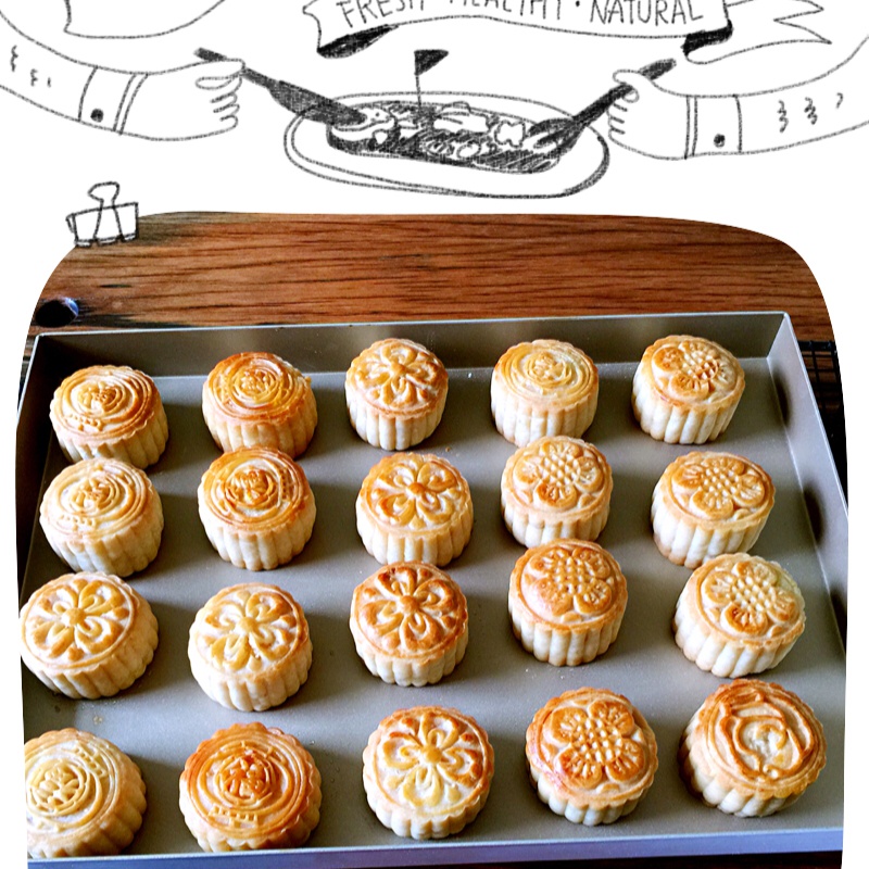 【曼食慢语】蛋黄莲蓉月饼