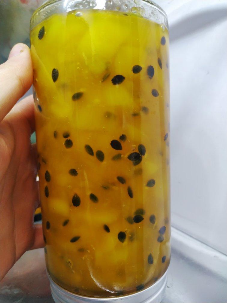 百香果香芒果酱
