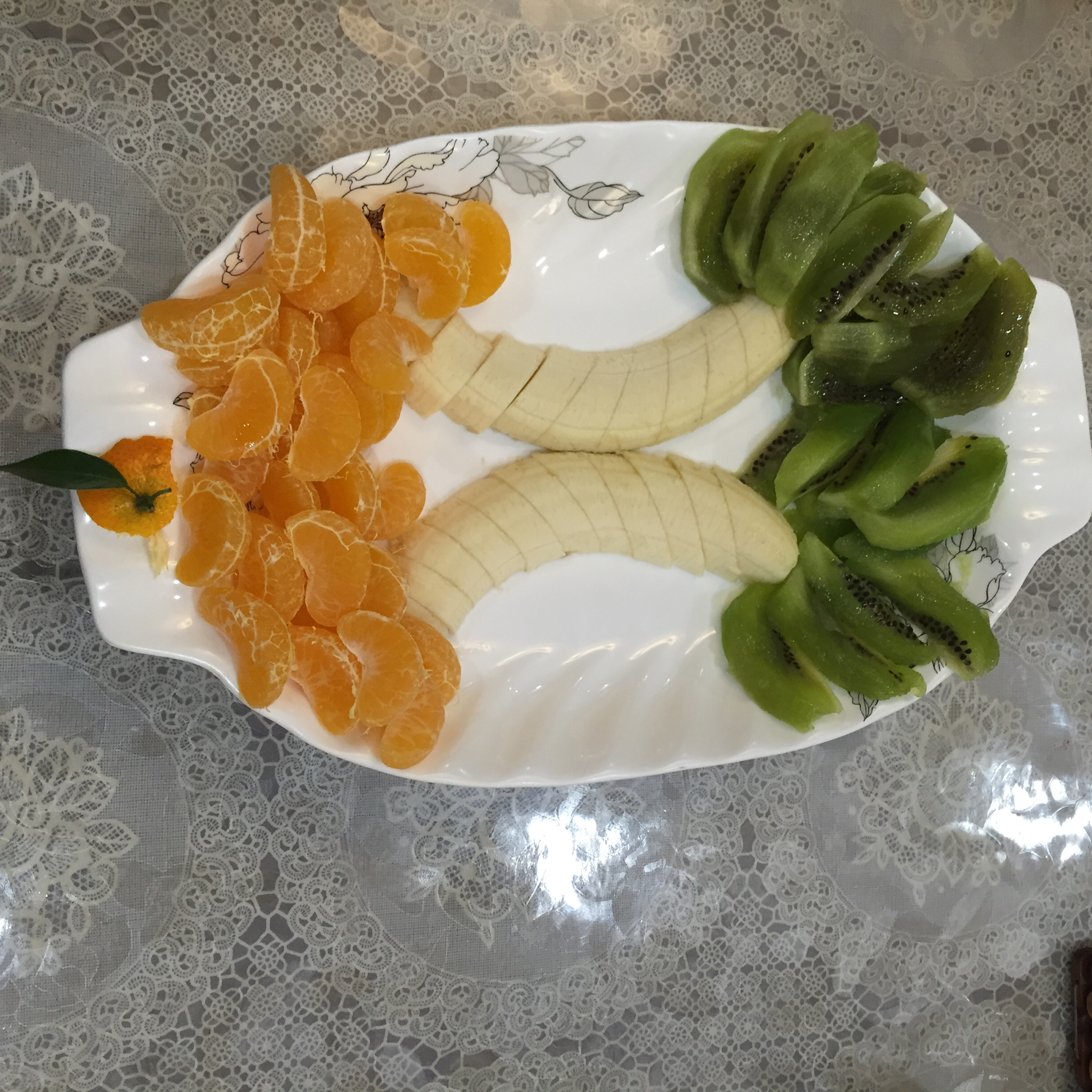 水果拼盘----椰树风