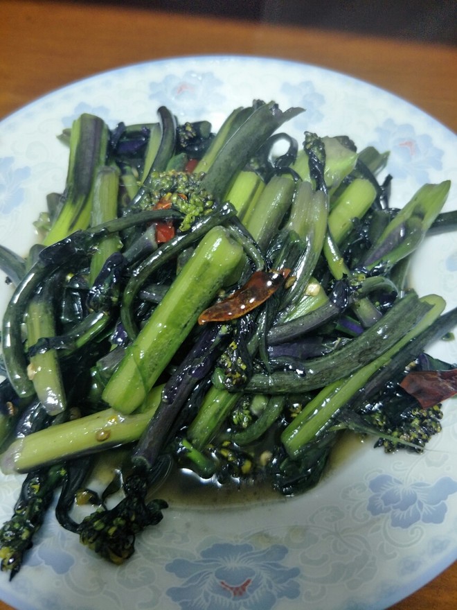 川式炝炒紫菜苔 适用于多种蔬菜 的做法步骤图 Ontheway Luxk 下厨房 川式炝炒紫菜苔 适用于多种蔬菜 的做法步骤图 Ontheway Luxk 下厨房