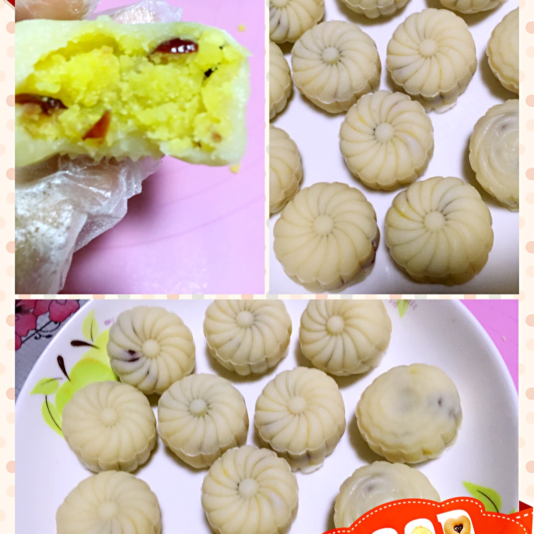 《Tinrry下午茶》冰皮月饼（奶黄馅）
