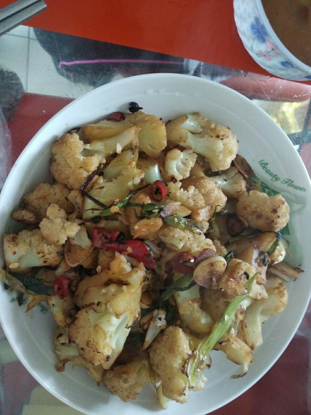 干锅有机花菜