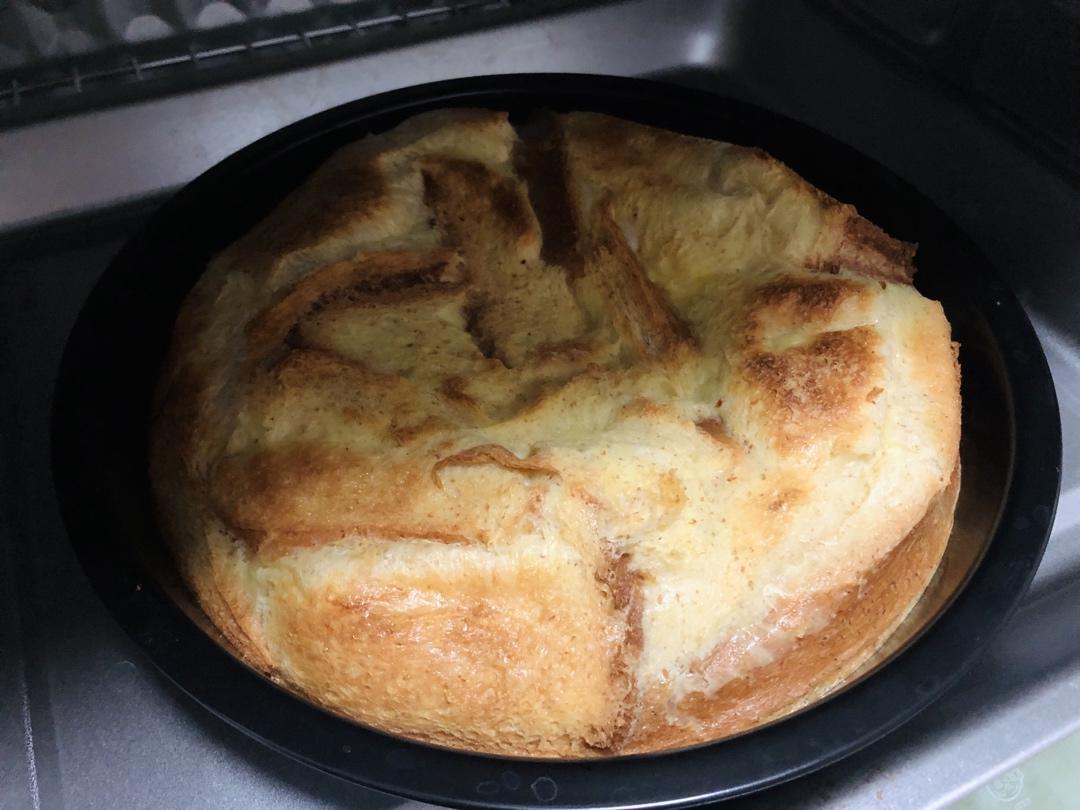 两款减脂烤箱早餐：烤隔夜燕麦/布丁吐司