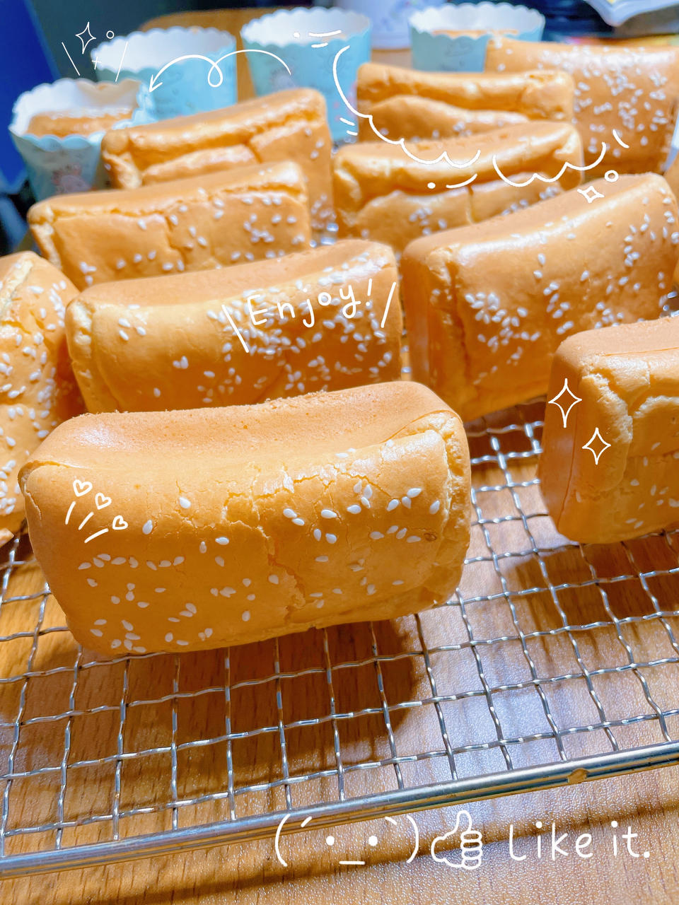 香柔软糯，喷香不行de【香软糯米蛋糕】