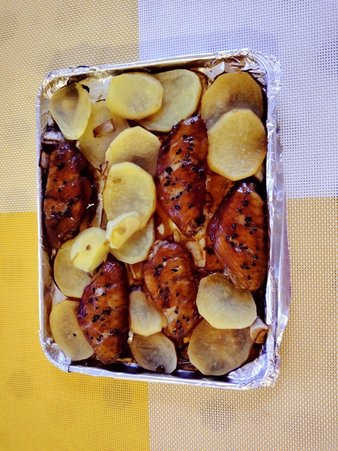 家常烤箱烤鸡翅