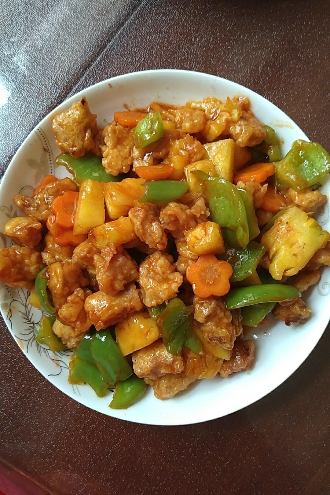 岁月静好3x0h做的菠萝咕噜肉