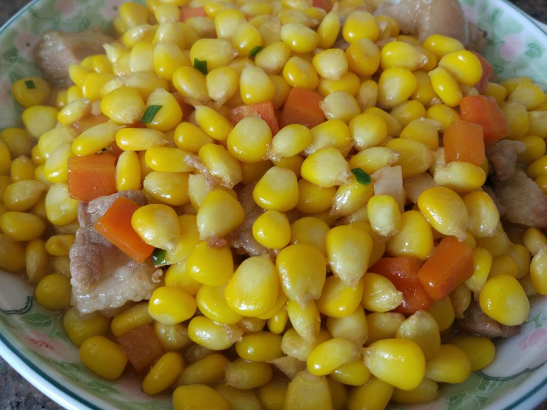 玉米炒肉末【超级下饭的快手家常菜】