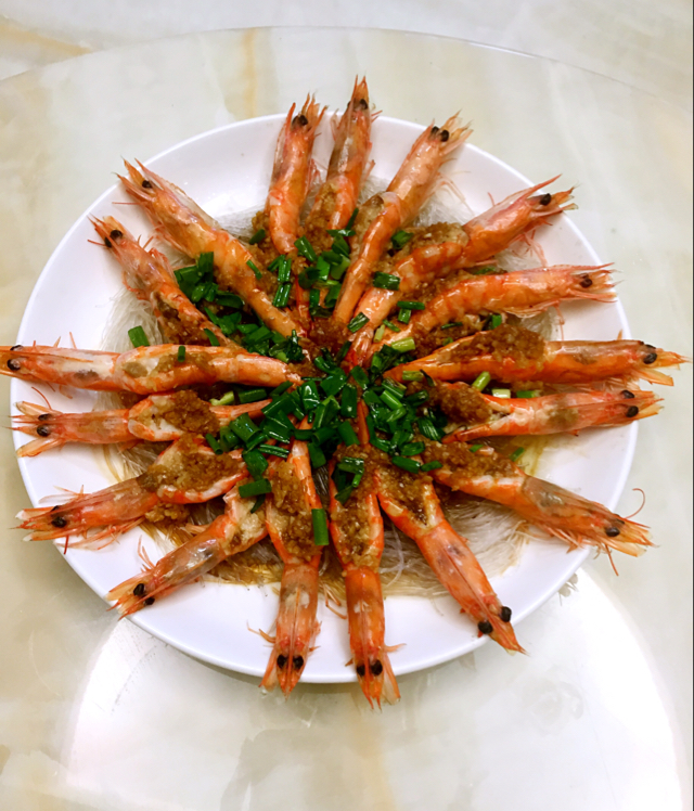 蒜蓉粉丝蒸虾