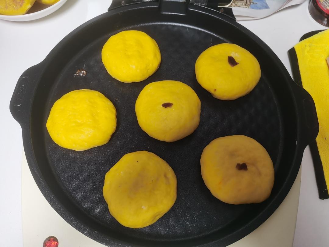 堂妈小厨——发面南瓜饼