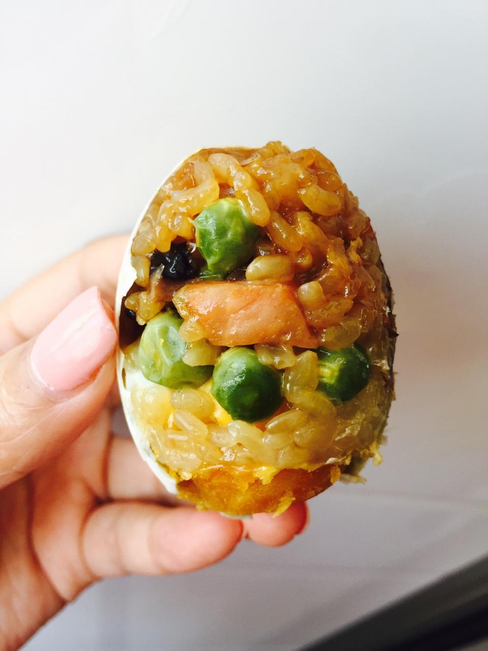 衫菜做的糯米蛋好吃到要爆炸