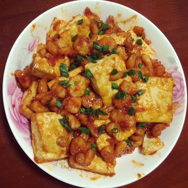 鲜虾番茄豆腐