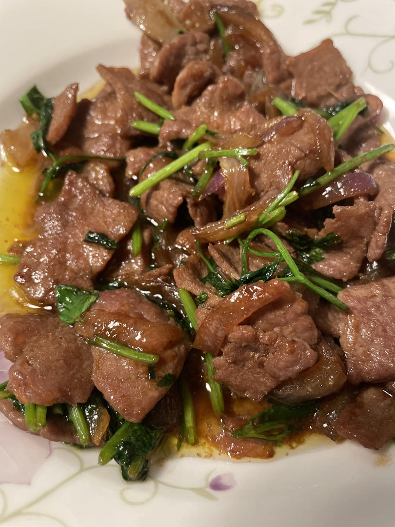 孜然羊肉片