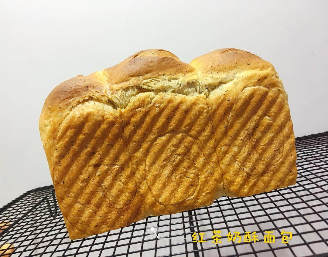 红茶奶酥面包
