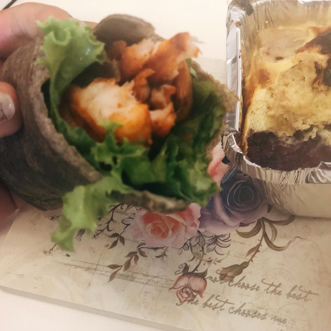 减脂健身人群专属的鸡肉卷（无油版）的做法