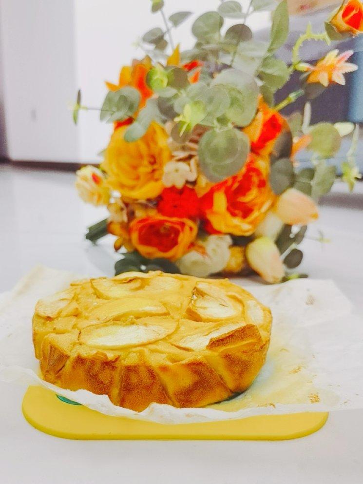 风靡法国的苹果隐形蛋糕