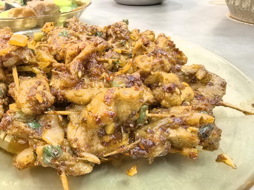 好吃到没朋友的牙签肉