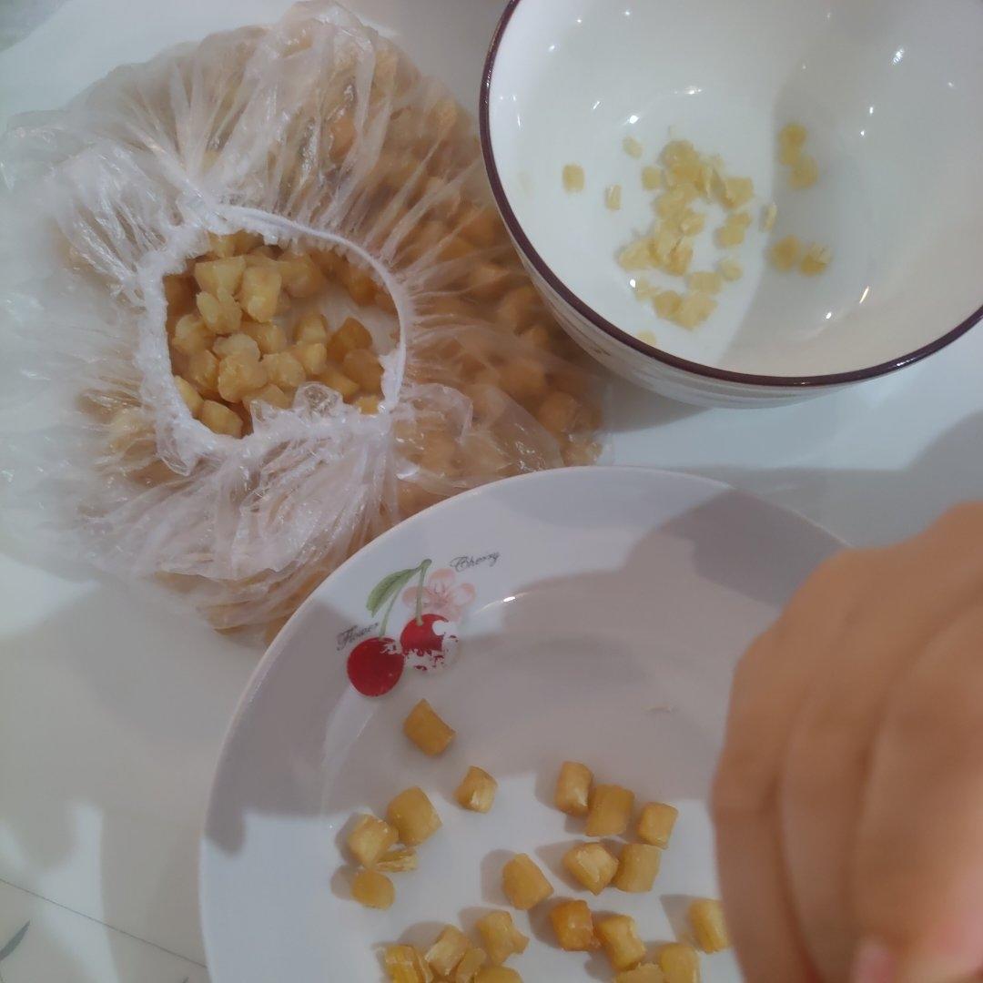 涨发“干贝”小技巧