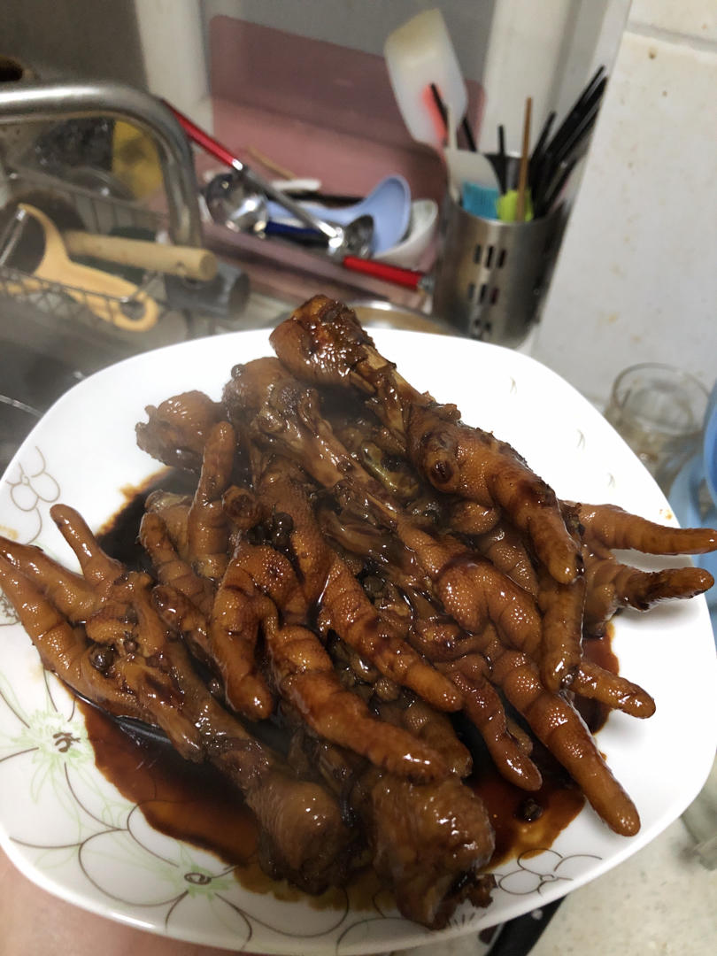 秘制红烧鸡爪
