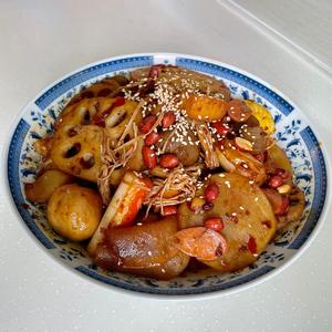 🌶️麻辣香锅👪家庭简易版😋好好干饭的做法 步骤22